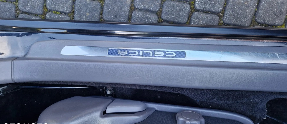 Toyota Celica cena 14999 przebieg: 187300, rok produkcji 2000 z Swarzędz małe 379